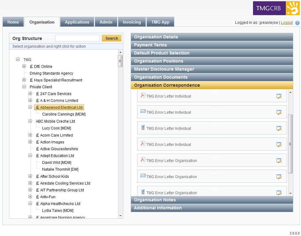 Manage how emails and sms messages are sent when certain actions occur.